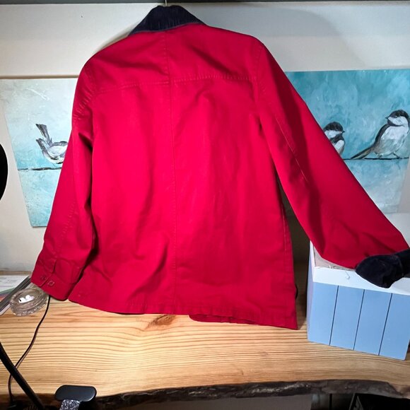 Casual Corner Annex Red Coat Women's Medium Petite - Picture 11 of 16